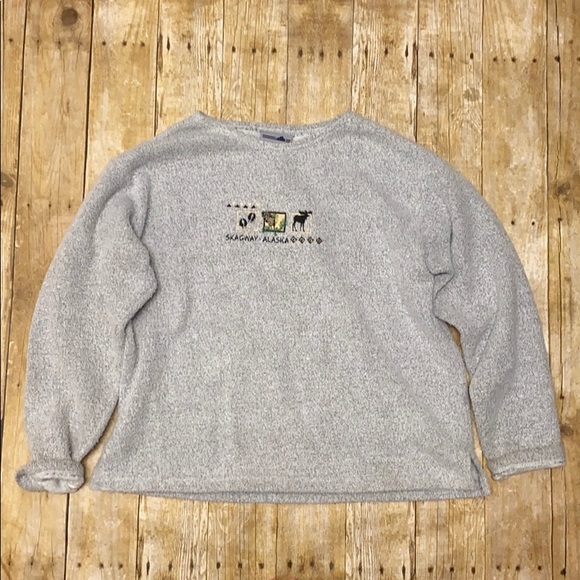Women’s Sansegal Skagway Alaska Sweater Size Small - Picture 1 of 11